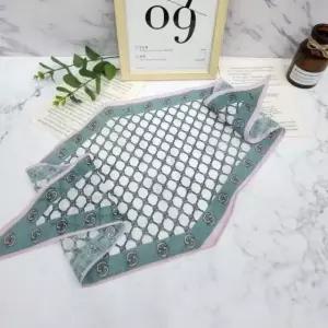 [애슬릿] 쁘띠 스카프 여성 여름 얇은 미니 마름모 목 엄마