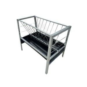 염소먹이통만들기 여물통 급여기 가축 길이 높이 조절식 사료통 미터 송아지 1 먹이통 급식