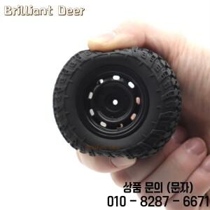 MN98 WPL C24 1 B36 D12 오프로드 자동차 업그레이드 고성능 RC 타이어용 5mm Hex 고무 휠