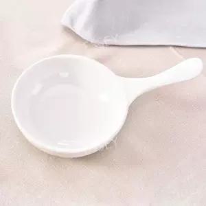 세라믹 그릇 앞접시 접시 손잡이 도자기 플레이팅 집들이 식기 데코