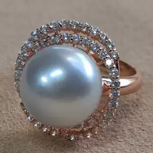 12mm남양진주반지(14k 5g 어머님 h784)