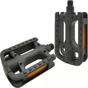 량고 자전거 페달 리플렉터가 있는 9/16인치 논슬립 로드 바이크용 BMX 접이식 어반