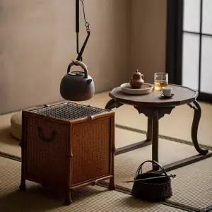 일본식 무쇠 주전자 수제 갈고리 무쇠주전자 다기 보온