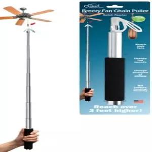 조카리 천장 팬 풀 체인 그래버 속도와 공기 흐름 방향을 조절할 수 있는 정밀 그립이 장착된 3피트