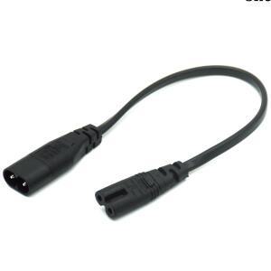 IEC 320 2 핀 C7 암-C8 수 피규어 8 전원 어댑터, 익스텐션 케이블 30cm-B119
