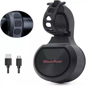 리모컨 조절 가능한 볼륨 자전거 경보 기능이 있는 LESOVI 전기 경적 배터리 수명이 긴 벨 IPX6 방수 산악