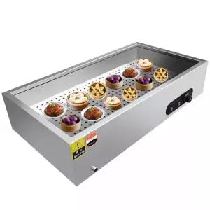 전기 사각찜기 업소용 스텐 워머기 찜통 스팀 만두 만두찜통 사각 만두끓이기 옥수수기계