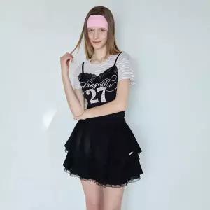 [롯데백화점]에고이스트 [BL] 캉캉 레이스 밴딩스커트 ES2OSK05