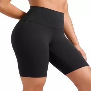 CRZ 요가 버터럭스 바이커 반바지 8인치 - 하이웨이스트 헬스 운동 러닝 배구 스판덱스 여성