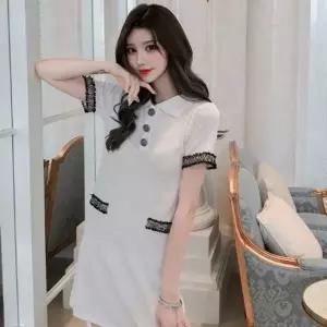 큐티원피스 봄원피스 카라 숏원피스 하객룩 (HSJ-W66DD86)