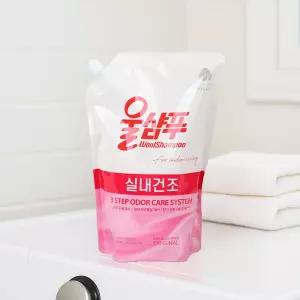 울샴푸 실내건조 오리지널 리필 1.3Lx 3개중성세제