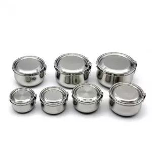 은플 원터치 스텐 스텐반찬통 반찬통 밀폐용기 찬통