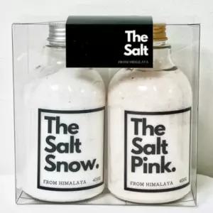[MSplus] 히말라야 소금 2종 설 명절 선물 세트 결혼식 돌잔치 답례품 단체선물 박스포장