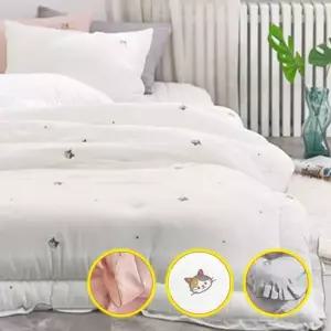 TBZ 캣맘 모달 이불패드세트 SS 그레이