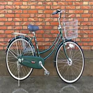 빈티지 자전거 여성용 성인 바구니 시티바이크 클래식 레트로 출퇴근