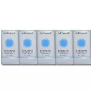 셀퓨전씨 아쿠아티카 스틱 썬스크린 19g 5개