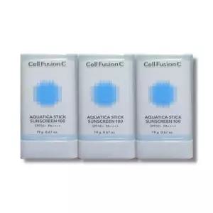 셀퓨전씨 아쿠아티카 스틱 썬스크린 19g 3개