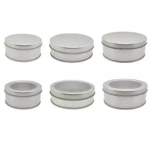 틴박스 소품함 틴케이스 미니 원형 철제