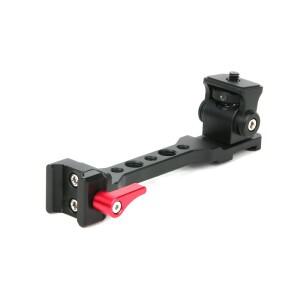 DJI RS 2 RSC 2 RS 3 RS3 Pro/Mini용 퀵 릴리스 NATO 클램프 콜드 슈 마운트가 있는 조정 가능한 카메라 모