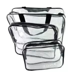 방수 비치백 물놀이 투명 PVC 가방 파우치 (소)