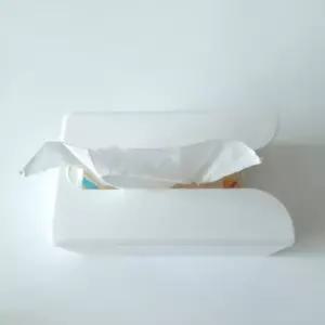 부착형 티슈 케이스 화이트 휴지 화장지 키친타올 디스펜서