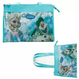겨울왕국 사각수영가방 민트 050144비치백 캐주얼 수영백 캐릭터 장가방 물놀이