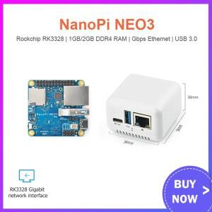 NanoPi NEO3 1GB/2GB DDR4 RK3328 Cortex A53 쿼드 코어 64비트 지원 Linux Ubuntu 코어 업그레이드 Nanopi
