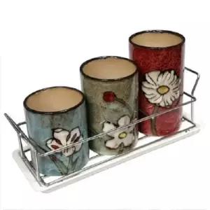 조리도구통 로얄엑세스 수저통 도자기 수저꽂이 수저함 보관함