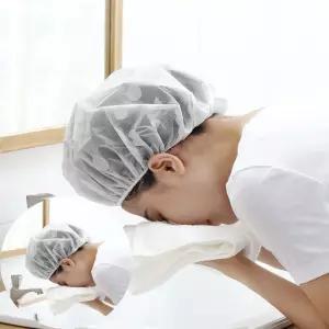 물방울 샤워캡 그레이 샴푸캡 성인샤워캡 여성목욕탕헤어캡