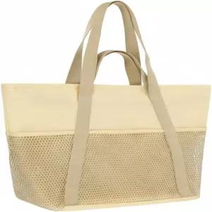 여성용 F컬러 방수 비치백 지퍼 크루즈 수영 휴가 필수품이 포함된 세탁기 여행용 토트백