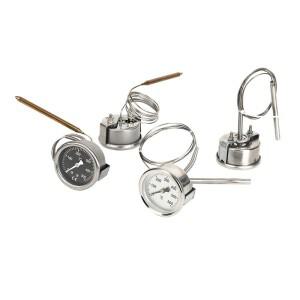 500도 피자 오븐 온도계, 가마 스테인레스 스틸 고온 방지 포인터