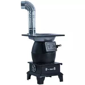 소형 화목난로 주물 옛날 미니 화목 난로 벽난로 소각 캠핑