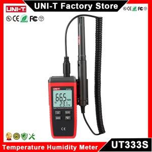 UNI-T UT333S 온도 습도 측정기 2 in 1 디지털 분할 형 센서 테스터
