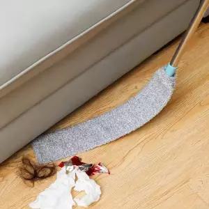 스틱 극세사 청소 리필증정 밀대 걸레 길이조절 먼지제거 틈새