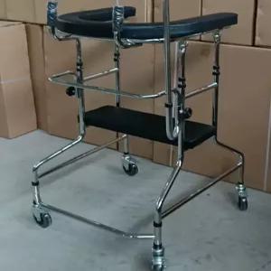 훈련 보행기 걸음 워커 실버카 보조기 재활 성인용 4륜 노인 연습