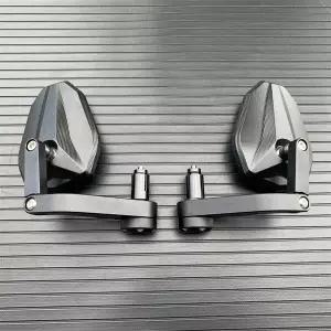 오토바이 핸들 바 미러 7/8 22mm 바 엔드 미러 백미러 혼다 CB1000R CB650 CB500F Yamaha 모토 액세서리