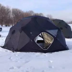 투명창 대형 누빔텐트 누빔 큐브 텐트 캠핑 얼음낚시