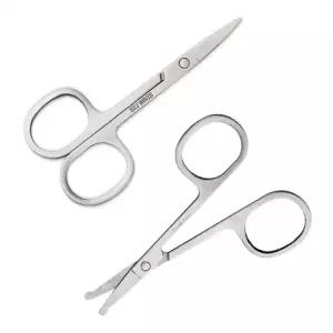 정리 눈썹 가위 코털 콧털 제거 스텐 미용