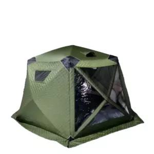 빙어낚시 육각 누빔텐트 얼음낚시 캠핑 오각 원터치 방한