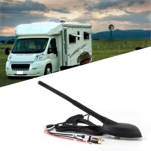 DAB 액티브 안테나 상단 지붕 마운트 자동차 + GPS FM 증폭 방수 방진 범용