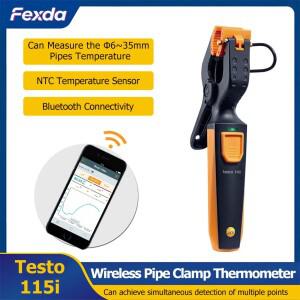Testo 115i 무선 파이프 클램프 온도계 고정밀 휴대용 지능 측정 장비 App 제어