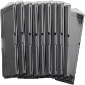 SJZBIN 10Pcs DDR 메모리 RAM 모듈 케이스 플라스틱 상자 포장 용기 및 롱 DIMM 데스크탑 클램셸 정전기