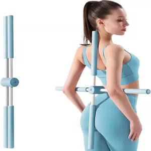 요가 스틱 자세 교정 막대 백 크랙 교정기 성인 혹 목 벌거31.8인치