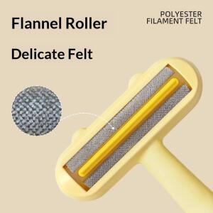 반려동물 털 제거기 T자형 정전기 린트롤러 재사용 가능 강아지 고양이 브러쉬 소파 의자 옷 가구 카펫 청