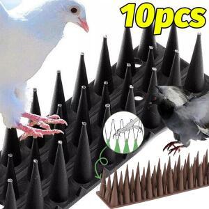 야외용 조류 퇴치 스파이크 구부릴 수  새 비둘기 고양이 정원 창문 울타리 지붕 발코니 난간용
