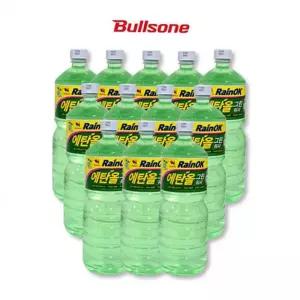 [서삼안전] 차량 차량용 자동차    불스원 레인OK 에탄올 워셔액 1800mlx12개 한박스 그린워셔액 (본품)