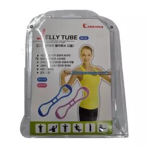 스타 젤리 튜브 블루 강 스트레칭 근력 운동 피니-스 레이닝 실리콘 컬러 헬스용 홈용 준비용 초보자용 소