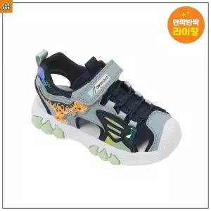 [롯데백화점]토박스 다이노솔즈 정글 티라노 샌들 키즈 그레이 DNKCG1TSJT11GRY