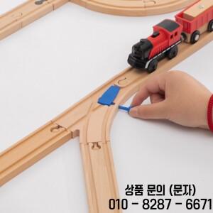 새로운 나무 트랙 액세서리 너도밤 철도 기차 부품 브랜드 적합 14세 이상를위한 교육 장난감