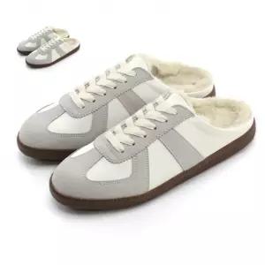 여자털슬리퍼 남녀공용 블로퍼 털운동화 커플신발 겨울철 슈즈